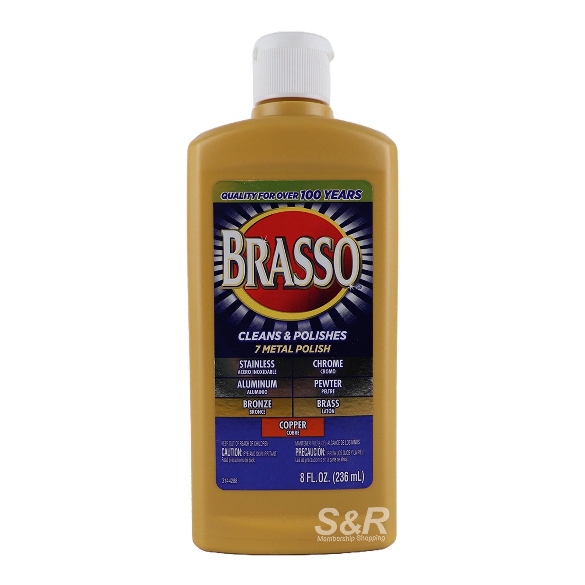 Brasso Metal Polish 236mL Brasso Metal Polish 236mL